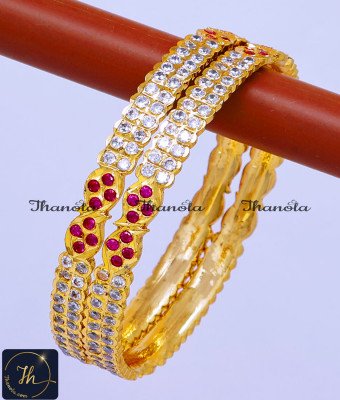 BNA1653 - 2.6 Original Impon Jewellery Kal Valayal Design