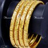 BNA1001 - 2.6 Size Latest Light Weight One Gram Gold Bangles Online