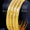 BNA1002 - 2.6 1 Gram Gold Bangles Daily Wear Set Of 4 Bangles