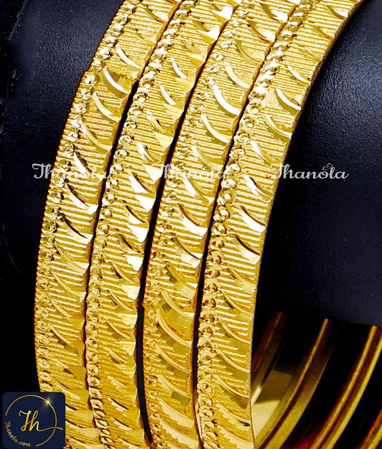 Bridal Gold Bangles Design Gold Plated Bangles Set modern gold bangle design catalogue