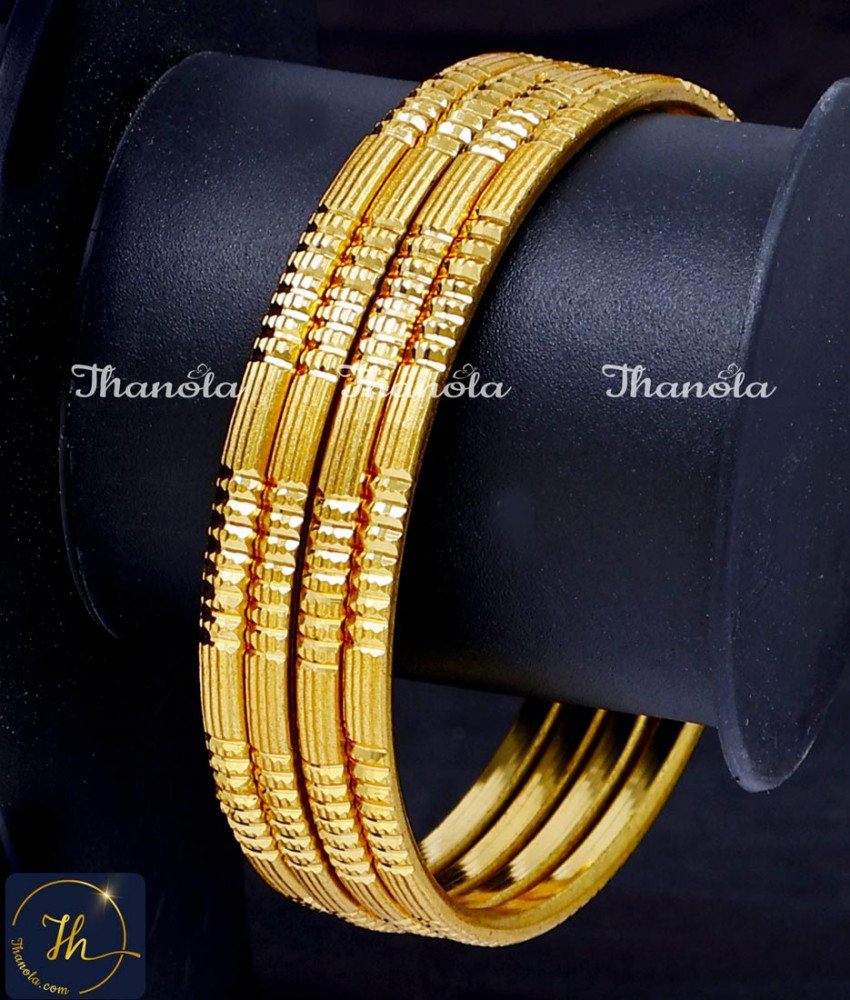 gold plated bangles
