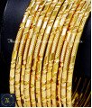 gold plated bangles set for women