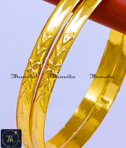 BNA1416 - 2.8 Best Quality Daily Wear Plain Impon Bangles Design