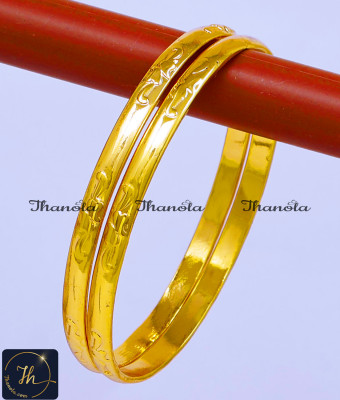 BNA1417 - 2.8 First Quality Plain Daily Use Pure Impon Bangles