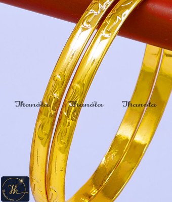BNA1417 - 2.8 First Quality Plain Daily Use Pure Impon Bangles