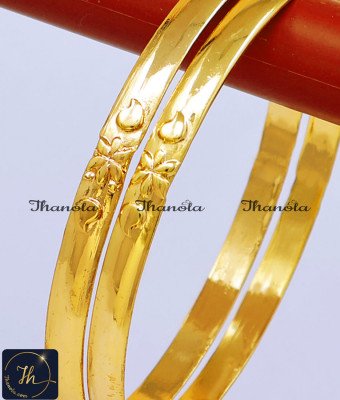 BNA1418 - 2.8 Gold Bangles Regular Use Original Impon Jewellery