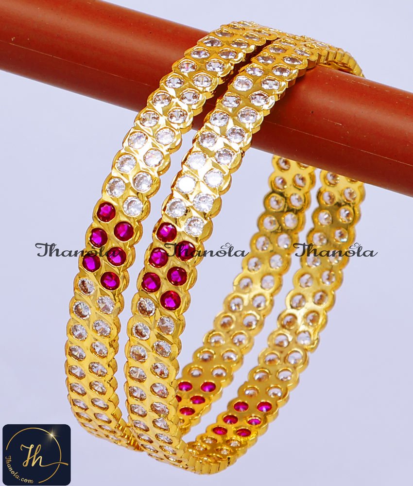 impon jewellery panchaloha bangles for women