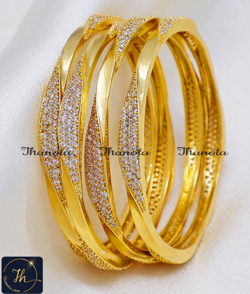 bridal gold bangles set of 4