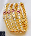 Premium Impon Jewellery Pearl Muthu Valayal Design simple gold bangles design