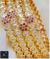 Premium Five Metal Impon Bangles Set for Wedding stone bangles design five metal impon bangles