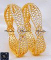 2.6 Impon White Stone Bridal Wedding Gold Bangles Design impon stone bangles