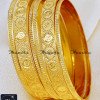 BNA1996 - 2.8 Latest 1 Gram Gold Plated Daily Wear Bangles Set