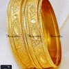 BNA1997 - 2.8 Designer Lightweight Bridal Bangles Set for Wedding