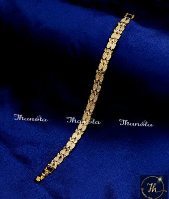 BCA1117 - Buy Trendy Daily Wear Gold Plated Hand Chain for Men