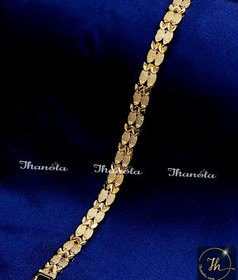BCA1117 - Buy Trendy Daily Wear Gold Plated Hand Chain for Men BCA1117 - Buy Trendy Daily Wear Gold Plated Hand Chain for Men