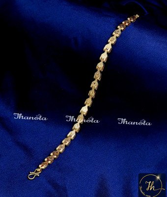BCA1167 - Trendy Hand Chain Gold Pattern Birthday Gift for Boys
