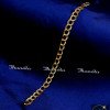 BCA1199 - Gold Plated Flexible Chain Hand Bracelet for Men