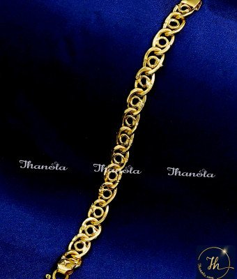 BCA1258 - Stylish Gold Model Bracelet Designs for Men BCA1258 - Stylish Gold Model Bracelet Designs for Men