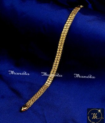 BCA1262 - Top Quality Chidambaram Gold Covering Bracelet