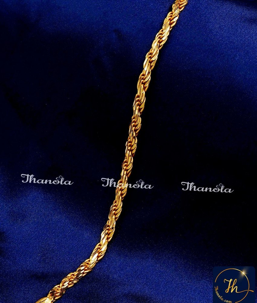 1gm Gold Plated Bracelet for Men