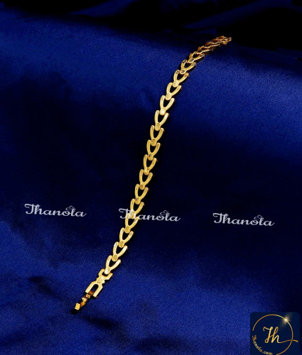 BCA1474 - New Model Daily Wear 2 Gram Gold Bracelet for Men