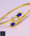 Kerala Traditional Jewellery Blue Nagapadam Bracelet Blue nagapadam bracelet gold