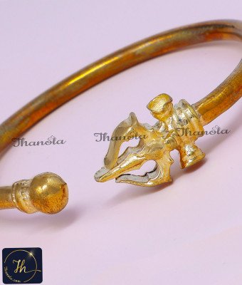 BCA1522 - Original Panchaloha Jewellery Thirisulam Vel Kappu for Men