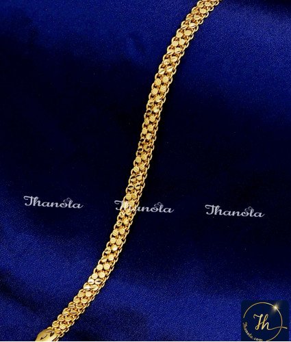 BCA1554 - First Quality 2 Gram Gold Forming Bracelet for Men