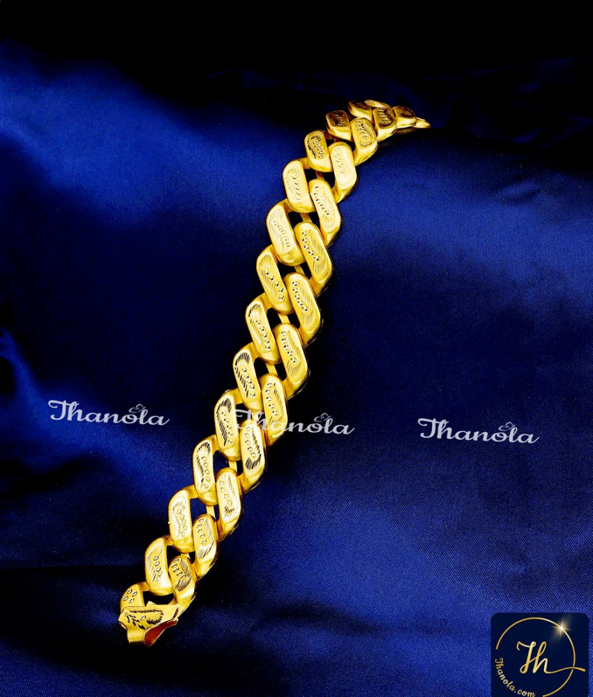 Best Quality Gold Forming Jewellery Gents Bracelet Designs - BCA1559 Mens Bracelet Gold design