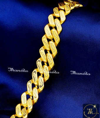 BCA1559 - Best Quality Gold Forming Jewellery Gents Bracelet Designs