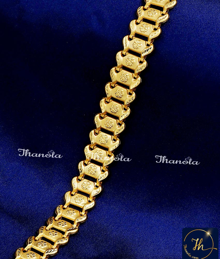 mens bracelet gold design