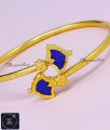 Kerala Jewellery Design Blue Palakka Bracelet Online kerala traditional blue Bracelet