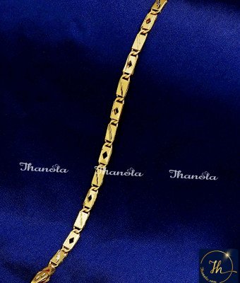 BCA1591 - Simple Gold Forming Jewellery Thin Bracelet for Men