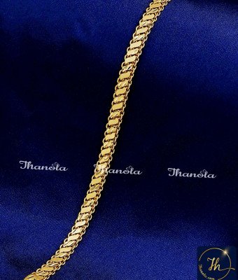 BCA1592 - Trendy 2 Gram Gold Forming Bracelet for Men