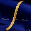 BCA1596 - 2 Gram Gold Forming Gents Bracelet Design Online