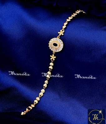 BCA1606 - Rose Gold Bracelet Unique Diamond Bracelet Designs for Ladies