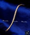 Elegant Party Wear Rose Gold Stone Bracelet Designs for Girls American diamond fancy diamond bracelet designs for ladies