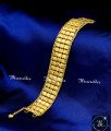 2 Gram Gold Forming 3 Line Broad Bracelet for Women 2 gram gold bracelet designs