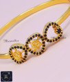 Modern Flower Design Black Stone Kappu Design for Girls bangles design bracelet