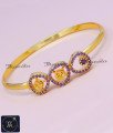 Premium Quality Gold Plated Purple Stone Bracelet Design light purple bracelet