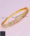 Cute White Stone Gold Bangles Type Bracelet Designs gold bangle type bracelet designs