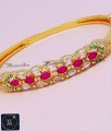 Latest Multi Stone Lock Type Gold Bracelet Kada Design fancy gold kada design for ladies