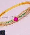 Unique Ruby Emerald Stone Party Wear Hand Kappu Bracelet unique diamond bracelet designs for ladies