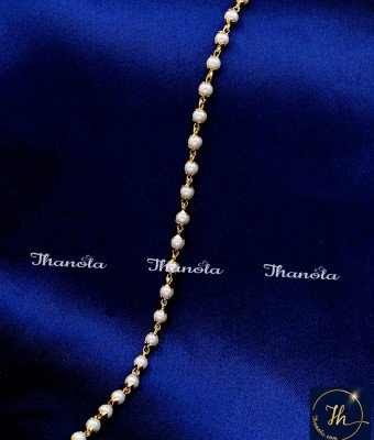 BCA1660 - Charming Gold Plated Daily Use Pearl Bracelet for Girls BCA1660 - Charming Gold Plated Daily Use Pearl Bracelet for Girls