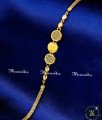 1 Gram Gold Round Shape Daily Use Hand Chain Bracelet 1 gram gold plated bracelet for ladies