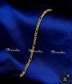 Daily Wear Simple Chain Gold Plated Bracelet Designs Chain Bracelet for women Artificial