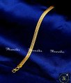 Best Quality Thick Chain 1 Gram Gold Bracelet for Men 1 gram gold plated bracelet