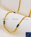 36 Inch Black Crystal Beads Mangalsutra Muslim Karugamani Chain Traditional musti karimani designs