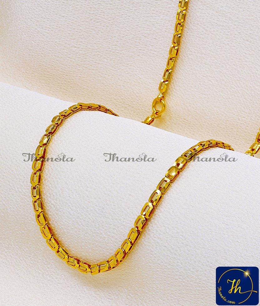 Gold chain design in India