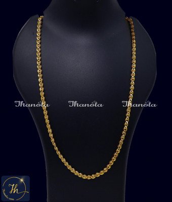 CHA1021 - Latest Chain Designs Gold Plated Jewellery Online India CHA1021 - Latest Chain Designs Gold Plated Jewellery Online India